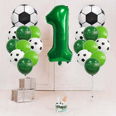 Football Theme 81 Balloon Set Birthday Party Decorations