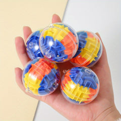 10pcs 3D Maze Memory Balls Brain Teaser Puzzles Educational Novelty Game