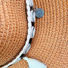 Stripe Paper Straw Hat for Men