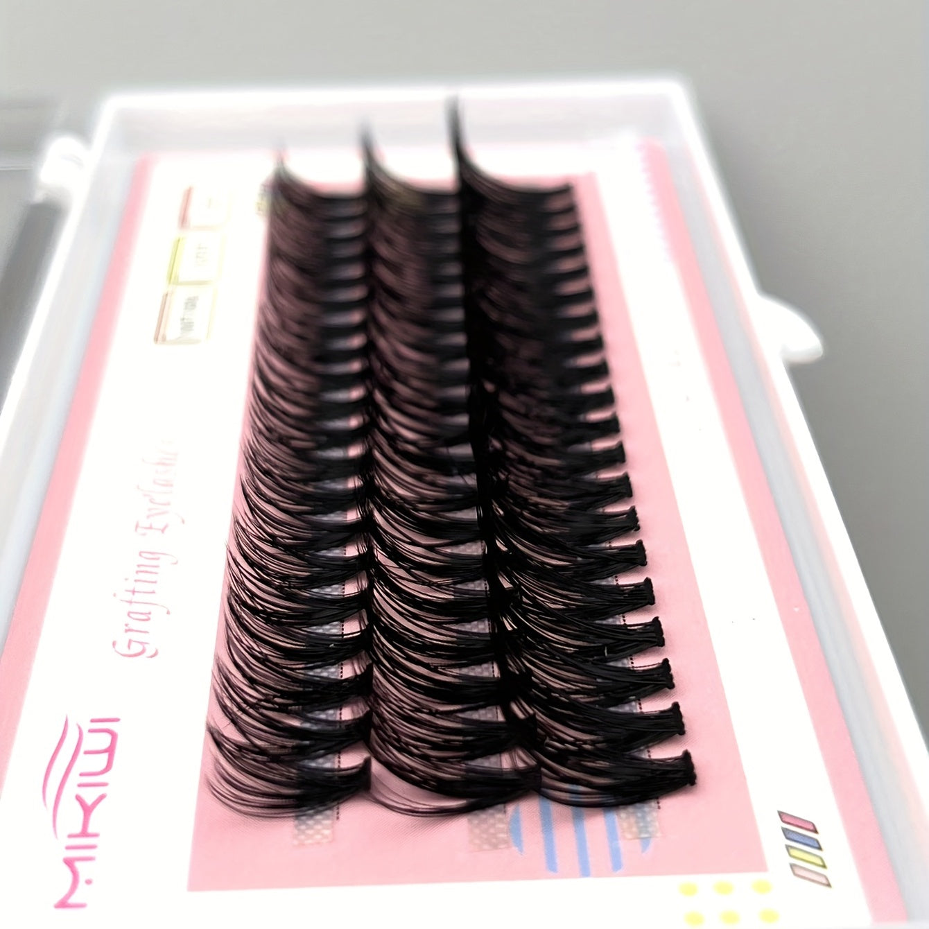 60 Cluster Lashes 30D C Curl Mix 12 14 16mm Indiv...