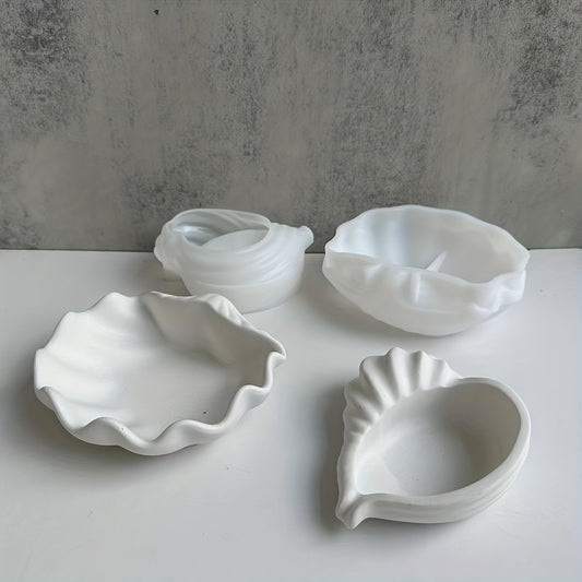 Conch Shell Silicone Mold for DIY Storage Tray Making