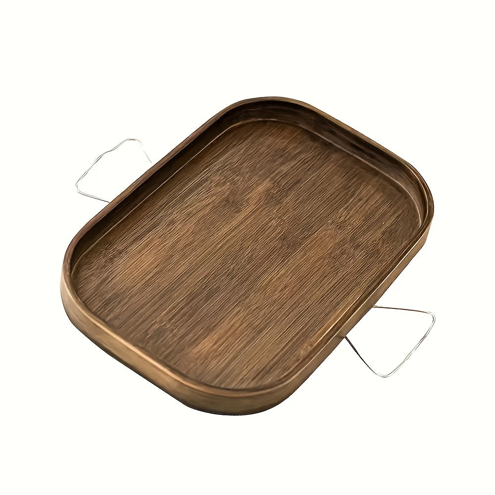 Bamboo Sofa Armrest Table Small Side Table Adjustable Tray