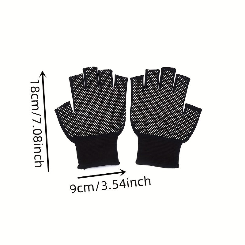 Anti Slip Breathable Five Finger Gloves for Cycling and Driving