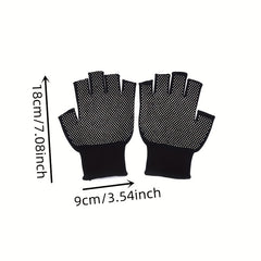 Anti Slip Breathable Five Finger Gloves for Cycling and Driving