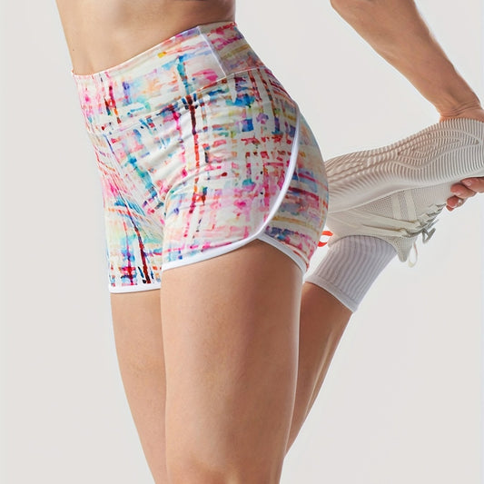 Colorful Yoga Shorts for Women Stretchy and Breathable Activewear