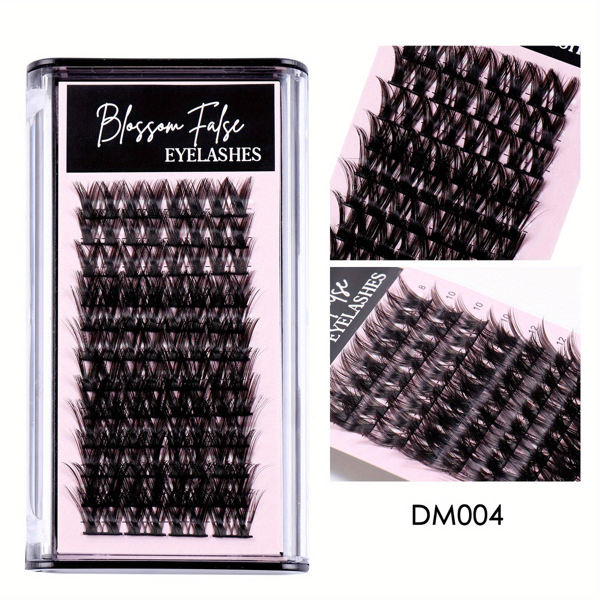 48 Pcs Cluster Style Individual Cluster Lashes DIY Eyelash Extension Kit