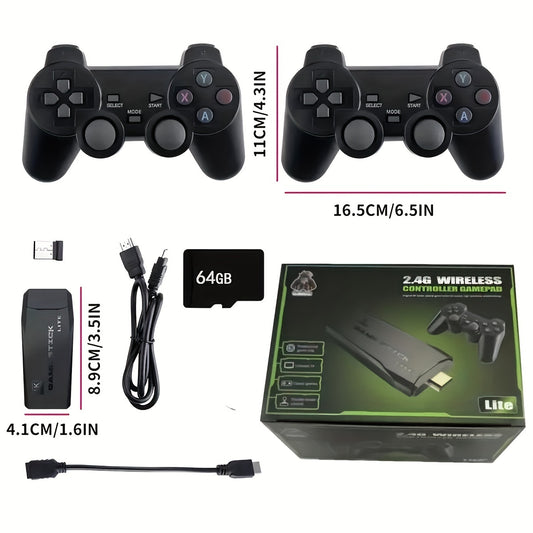 Retro TV Video Game Console 4K M8Pro HDMI 2.4G Wireless Controllers