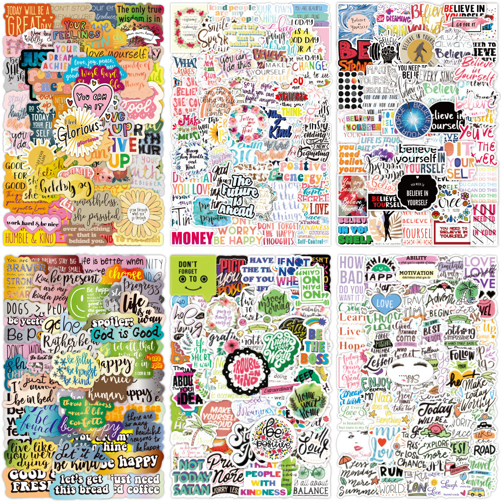 50 Inspirational Quotes Sticker Pack