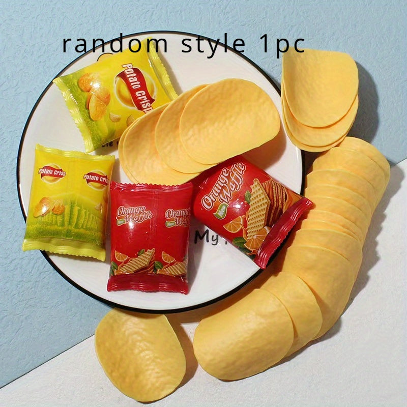 DIY Potato Chip Simulation Game Mini Accessories