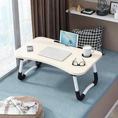 1pc Notebook Computer Desk Bed Lazy Folding Table For Student Dormitory Bedroom