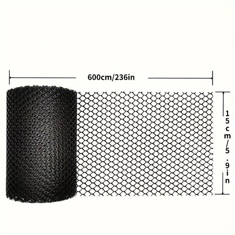 1pc Gutter Guard Mesh 1M Leaf Debris Protection