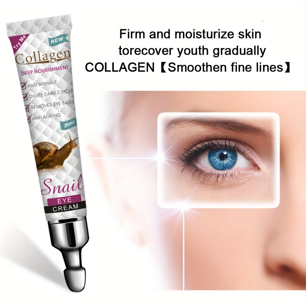 Snail Eye Cream Firming Wrinkle Fade Dark Circles 20ml