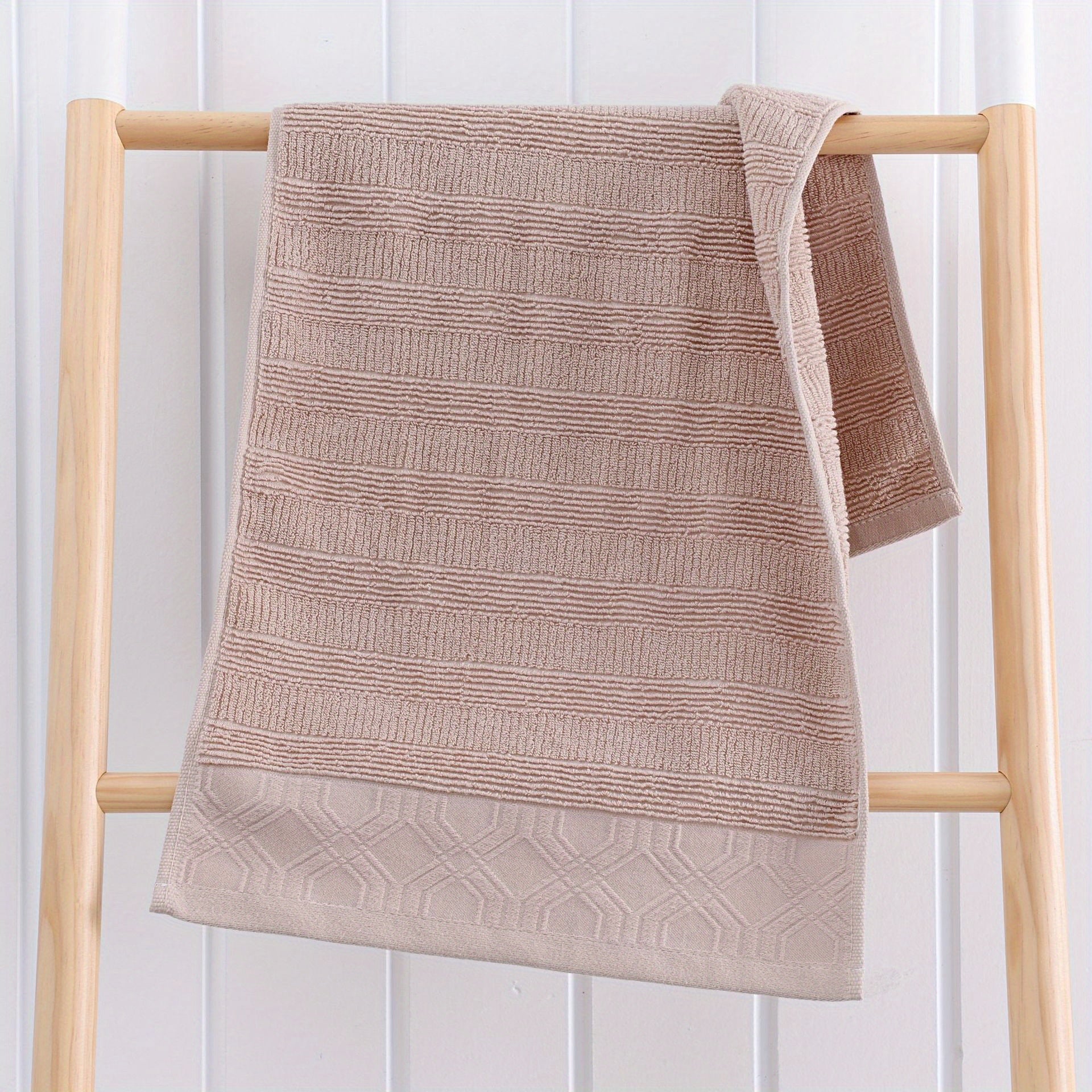 3pcs Solid Cotton Hand Towel Absorbent Soft Face Towel Quick Dry Hand Towels