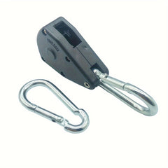 Adjustable Rope Buckle Tent Pulley Adjuster Hooks Camping