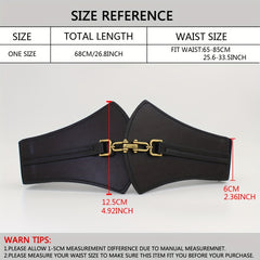 Vintage Wide Belt Elastic Cinch Women Waist Belt