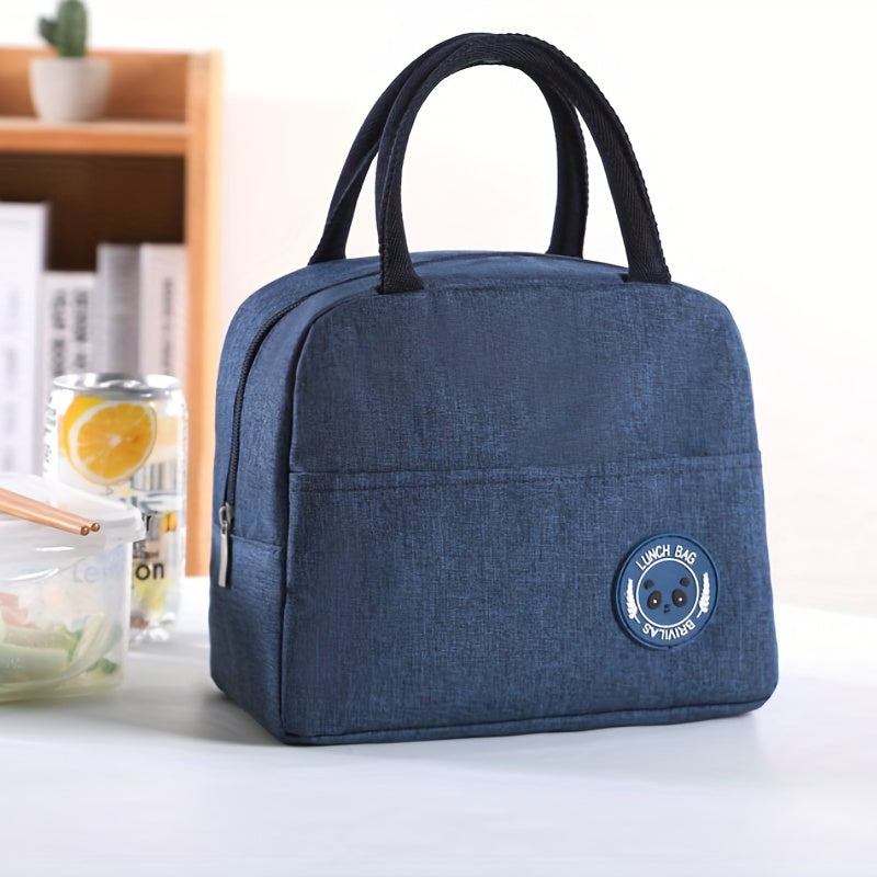 Portable Insulated Lunch Box Bag Aluminum Foil Storage Bag