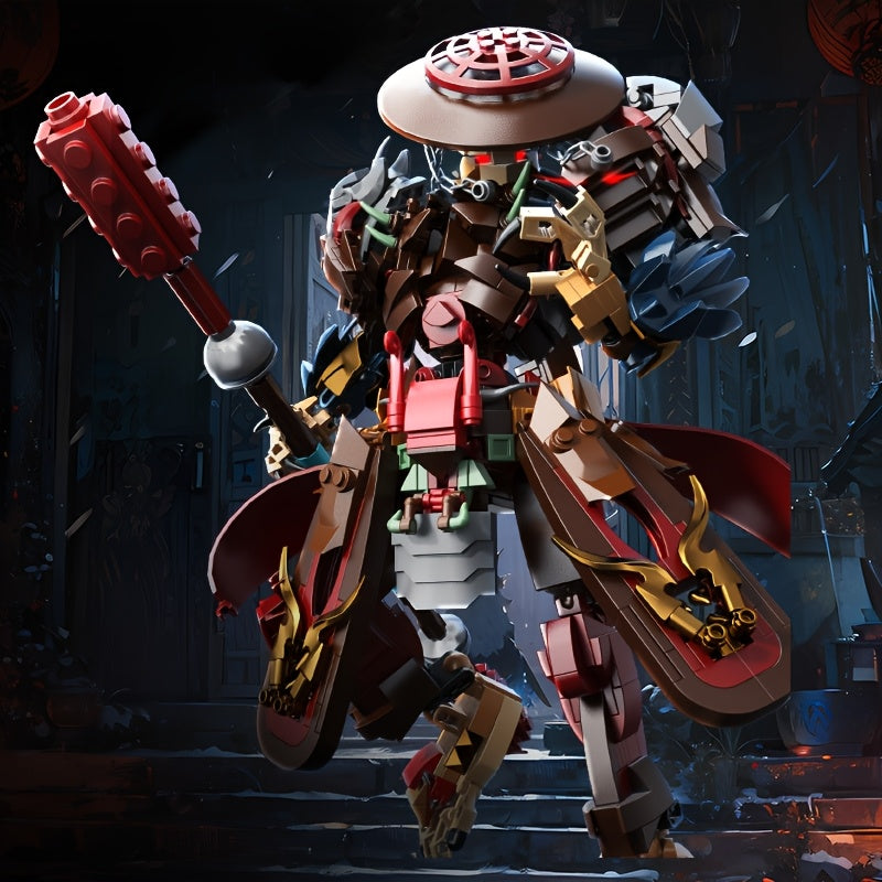 Building Block Mech Model MOC Mecha Warrior Assembly Toy
