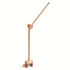 Adjustable Wooden Bedside Bell Bracket Arched Home Decor Accessory