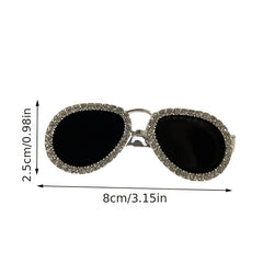 Rhinestone Sunglasses Hair Clip Barrette Wedding Hair Accessories