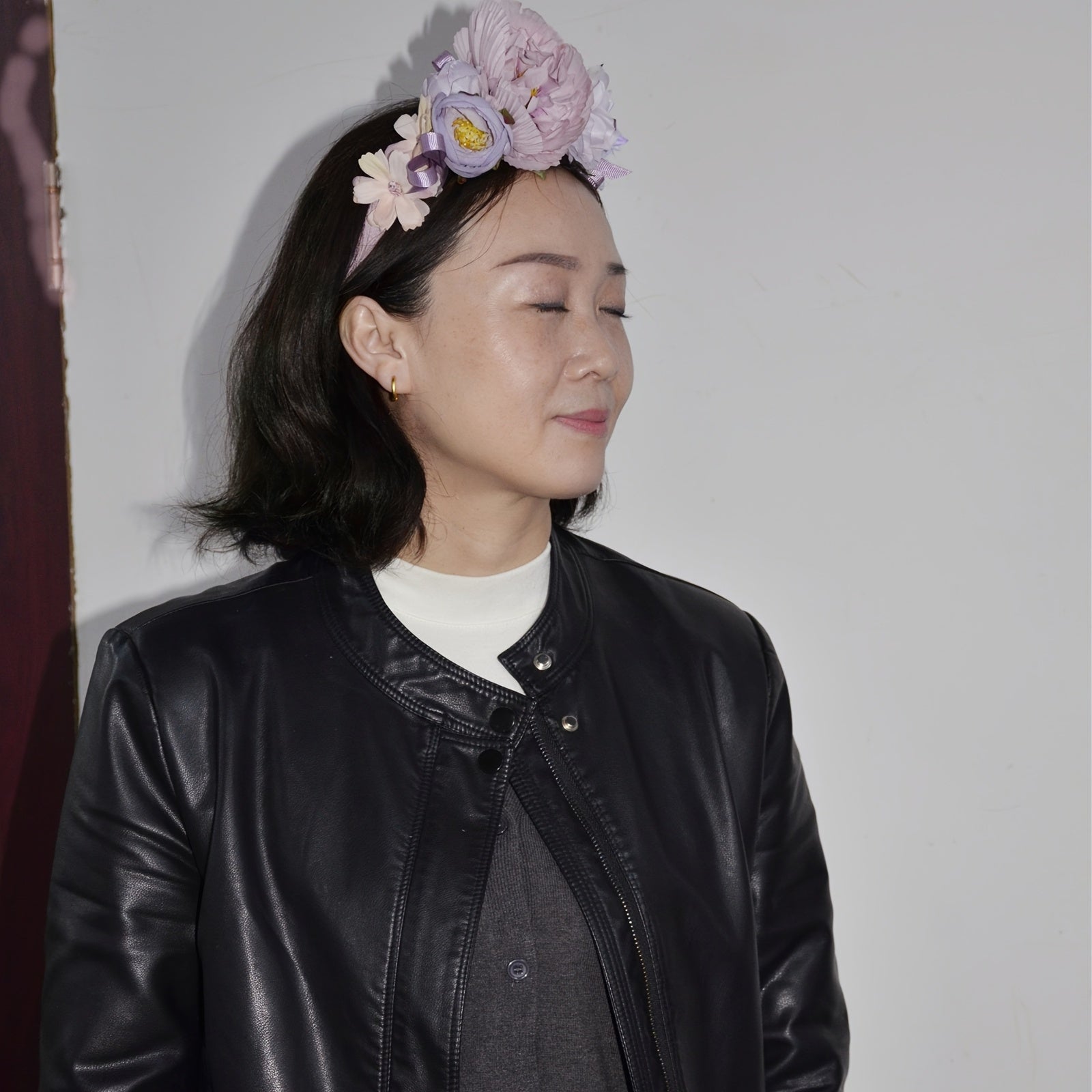 Floral Bridal Headband for Weddings Bridesmaids