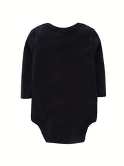 6pcs Baby Girls Triangle Bodysuits Cotton Long Sleeve Rompers