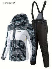 Snowflake Print Ski Set - Women's Activewear