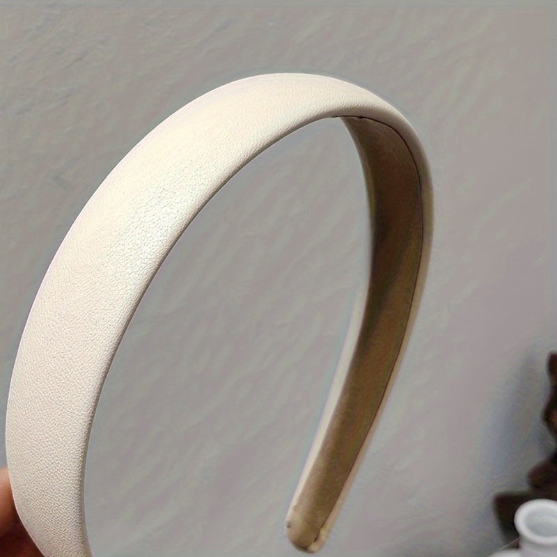 PU Leather Hair Press Hair Hoop Hair Clip