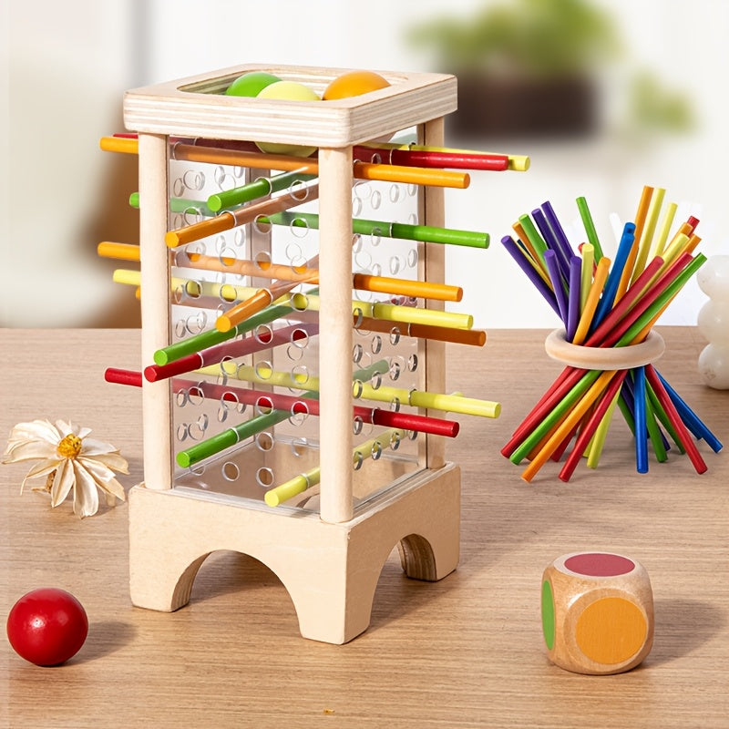 Wooden Chime Sticks Math Counting Toy for Toddlers