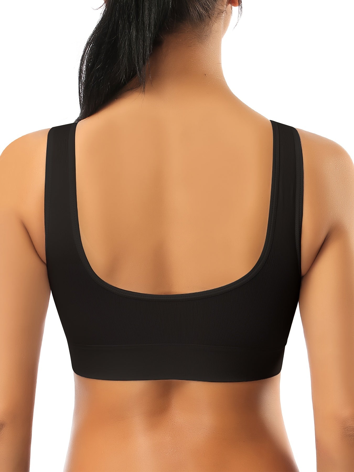 Seamless Wireless Sports Bra Breathable