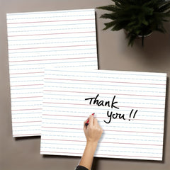 2pcs 20x28 Dry Erase Poster Set Large Grid Whiteboard Charts