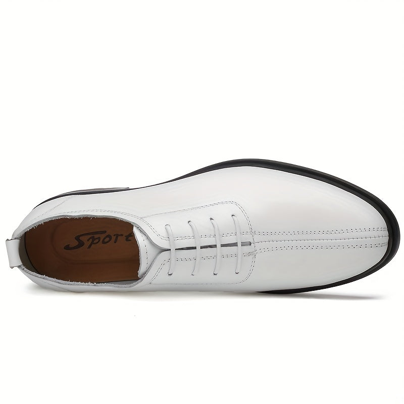 Men's British Leather Oxford Shoes Wedding Business