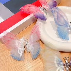 Baby Girls Butterfly Hair Clips Headwear Accessories For Party