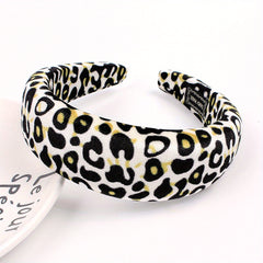 Leopard Prints Headband Y2K Style Hair Accessories
