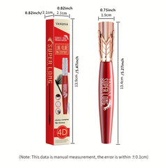 Crown 4D Fiber Mascara Lengthening Curling Waterproof Long Lasting