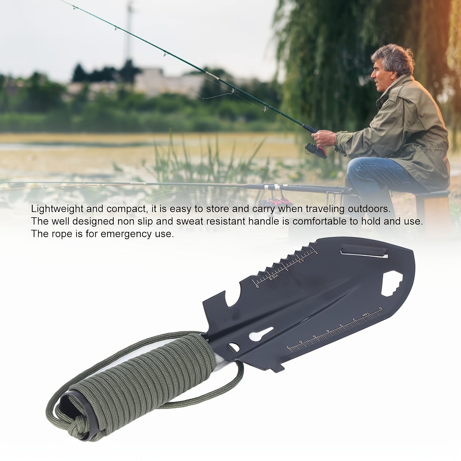 Ultralight Camping Shovel for Outdoor Survival