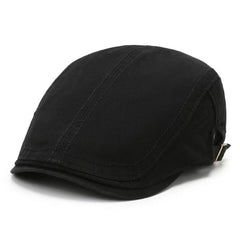 Casual Classic Retro Couple Hat Streetwear Solid Unisex