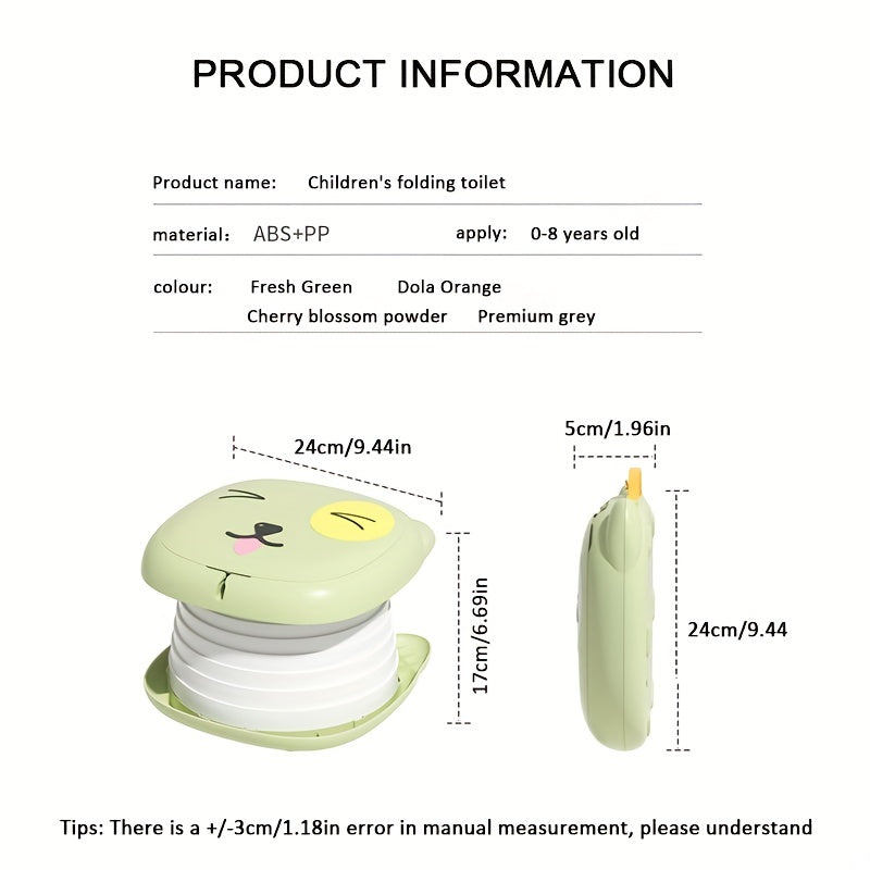 Portable Folding Toilet Seat for Kids - Easier Potty Training