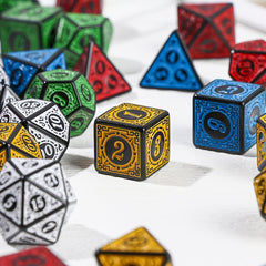 35pcs 5 Sided Dice Set Board Games Solitaire Precision Style