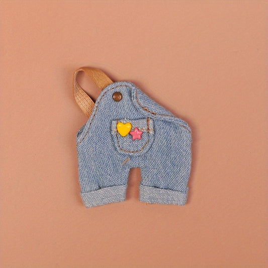 1pc 51cm Doll Costume Jean Overalls for Doll