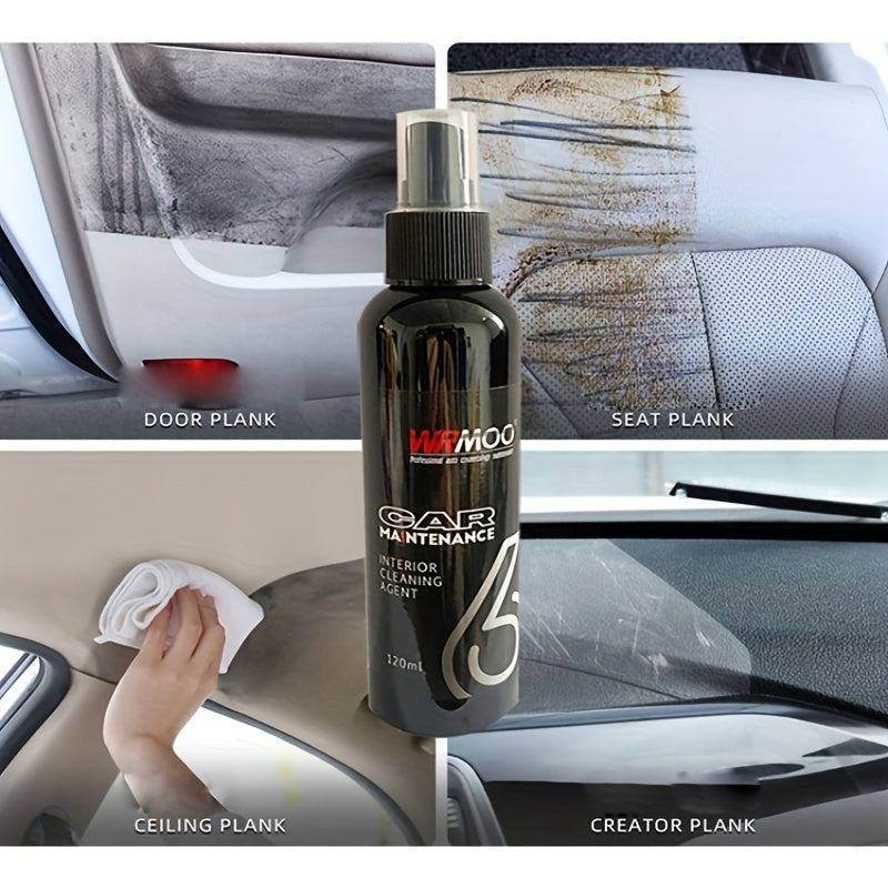 Car Fabric Roof Interior Cleaning Product - Stain Removal Safe Belt Seat Wash