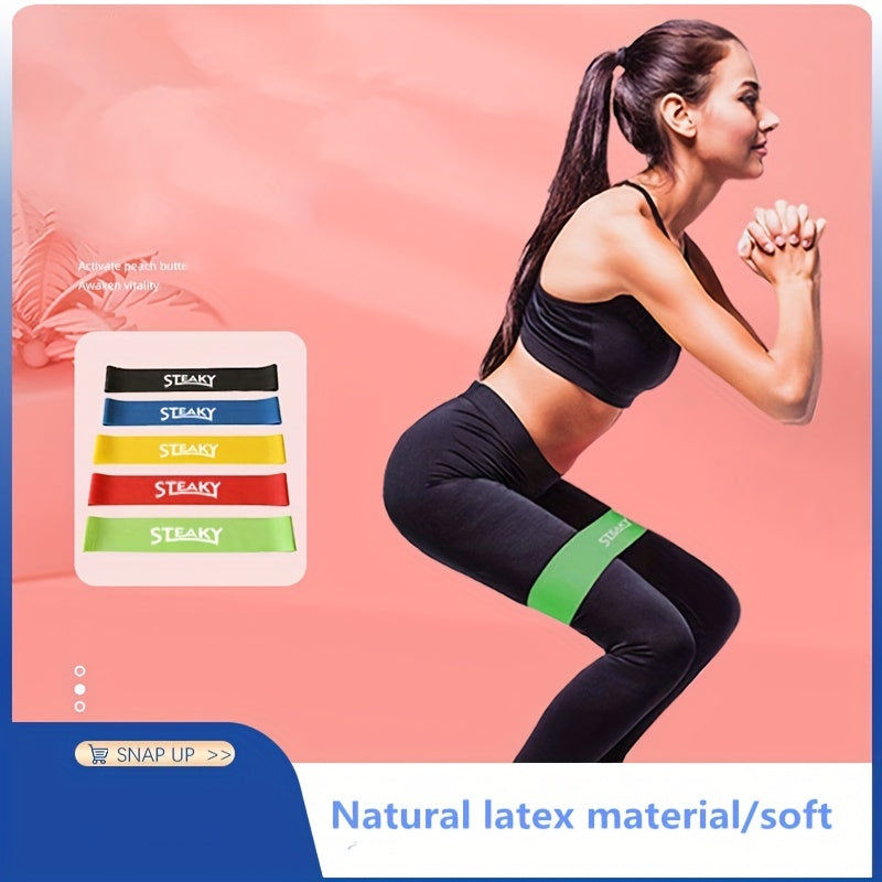 Portable Fitness Resistance Band for Gym Training & Yoga