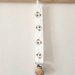 Baby Cartoon Pacifier Lanyard Anti-drop Clip Rope