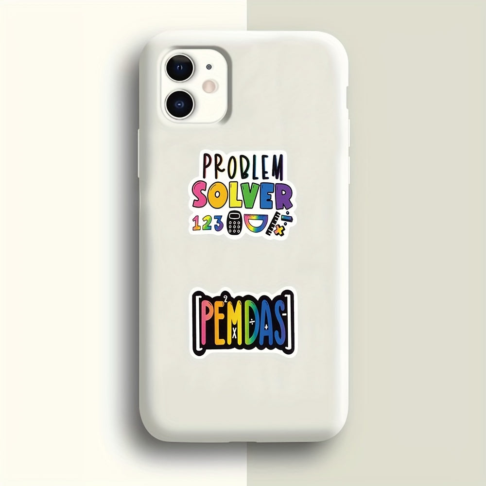 50 Math Formula Graffiti Stickers for Skateboard Laptop Phone DIY