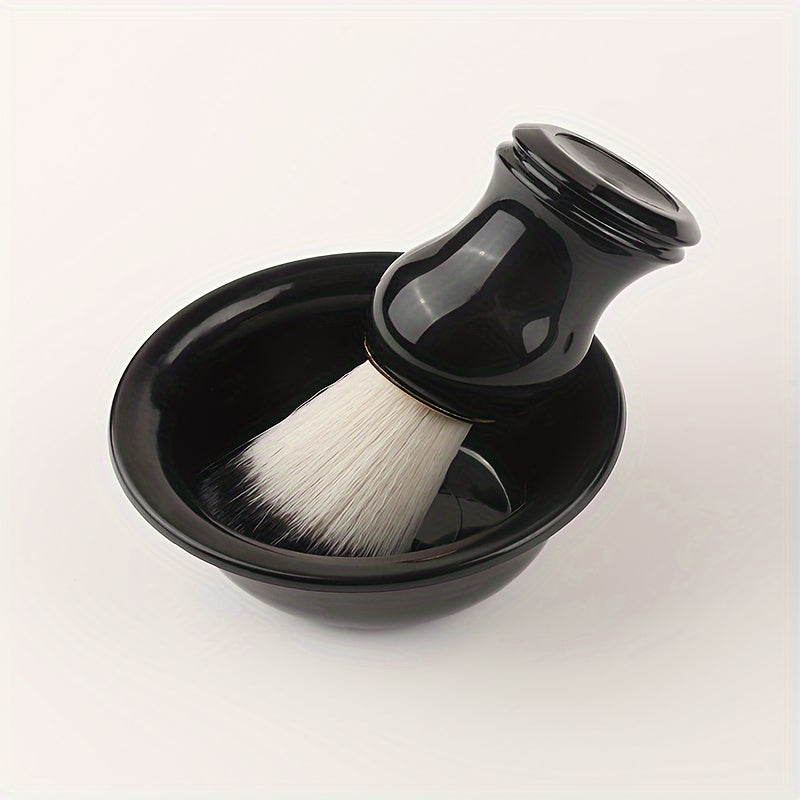 3pcs Beard Shaving Set with Soap Bowl and Brush Holder