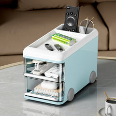 Double Layer Bus Pen Holder Stationery Box