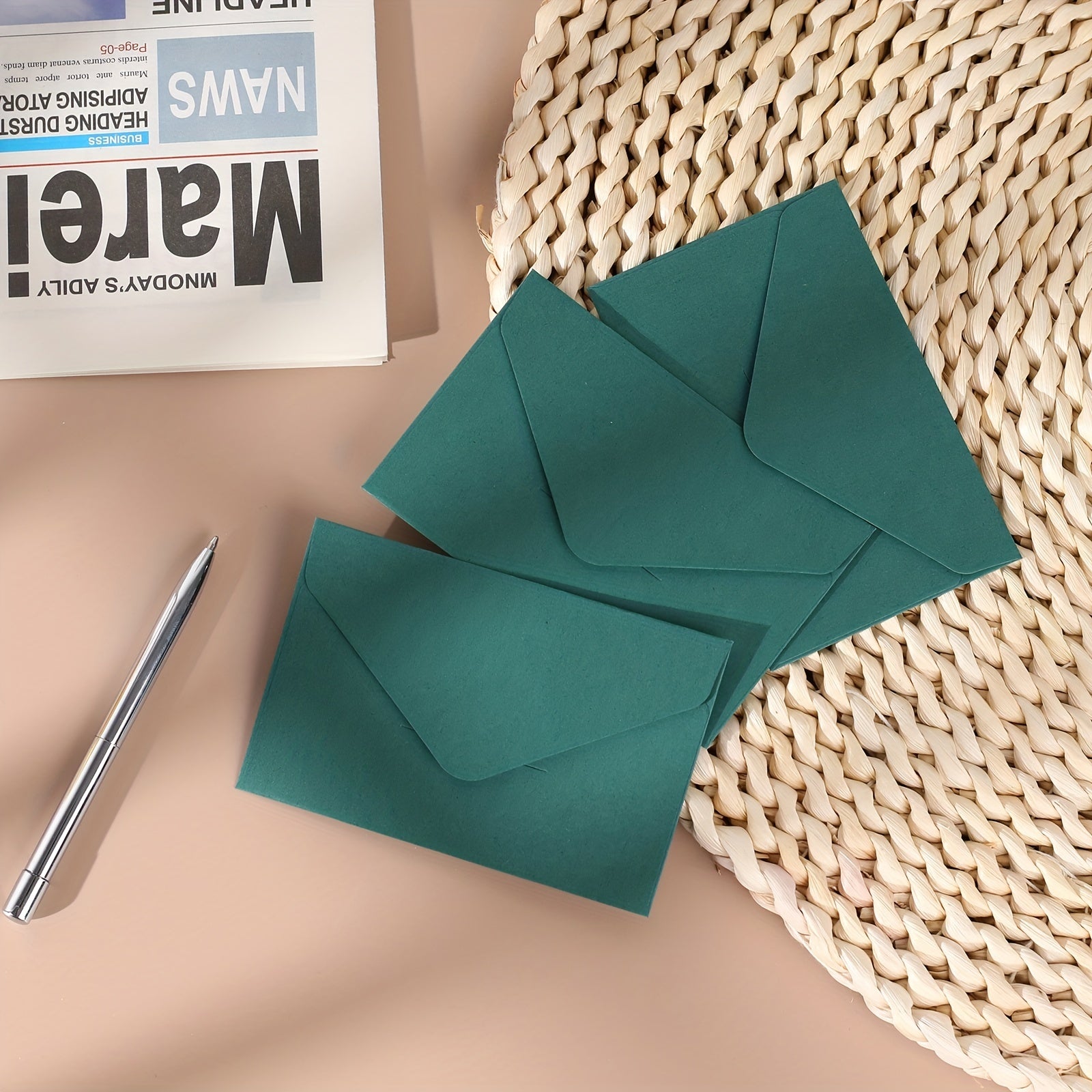 50pcs 10 5 5 Mini Insert Small Envelope Random