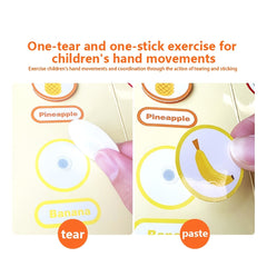 Reusable Sticker Activity Books for Quiet Time Puzzle Stickers