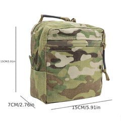 Tactical Camo Zipper Pouch Quick Dry Storage Bag