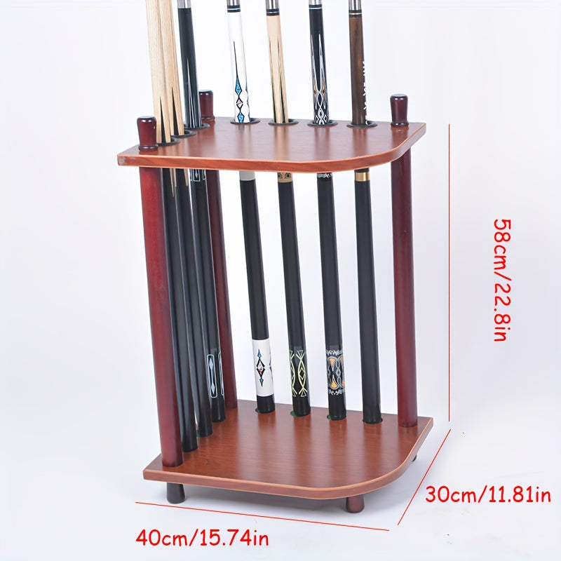 7 Hole Billiards Rack Cue Stand Billiard Pole Rack Accessory