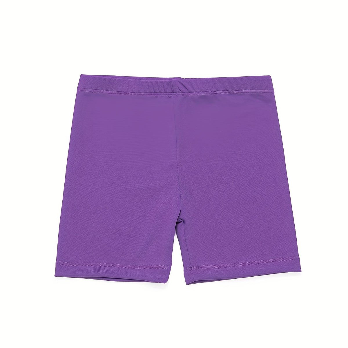 Girls Elastic Waist Short Leggings for Spring Summer